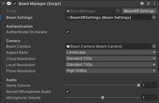 Beam Manager